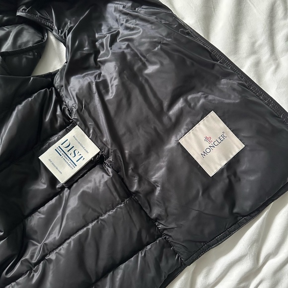 Black Moncler Packable Down Puffer Vest - Picture 5 of 7